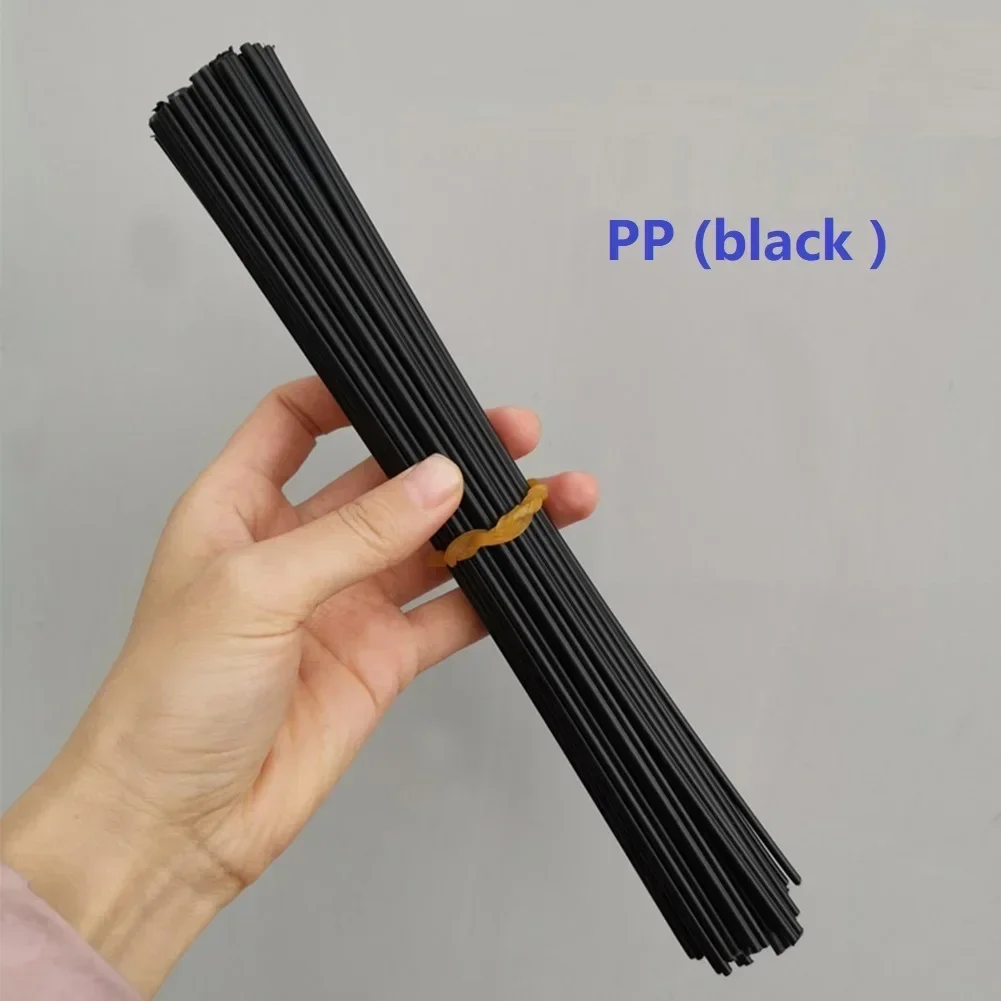 Imagem -04 - Hastes de Soldagem de Plástico 50 Peças 200 mm Abs pp Pvc pe Varas Soldador Ferramentas de Soldagem Acessórios para Reparo de Tanque de Água de Plástico para Pára-choques