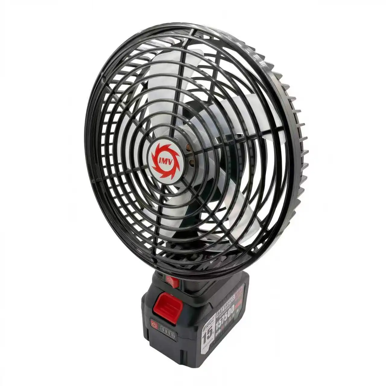 Power Tool Parts 21V Battery Camping Fan Wireless Outdoor Fishing Desktop Portable Brushless Fan Strong Wind Fan Tool For Makita
