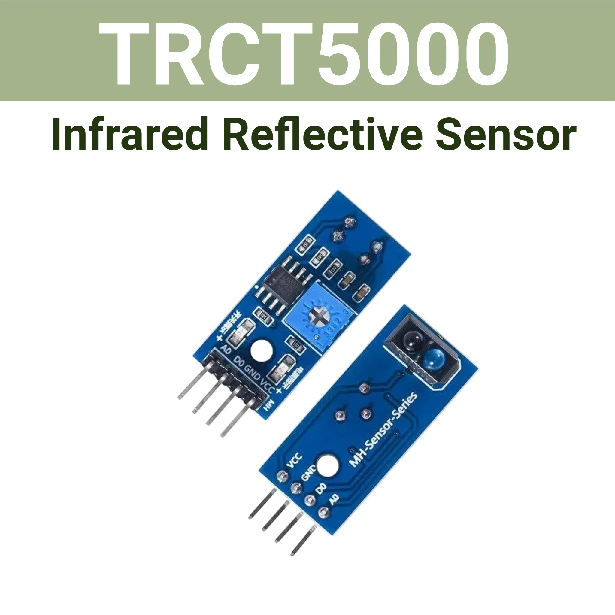 TCRT5000 Infrared Reflective Sensor IR Photoelectric Switch 