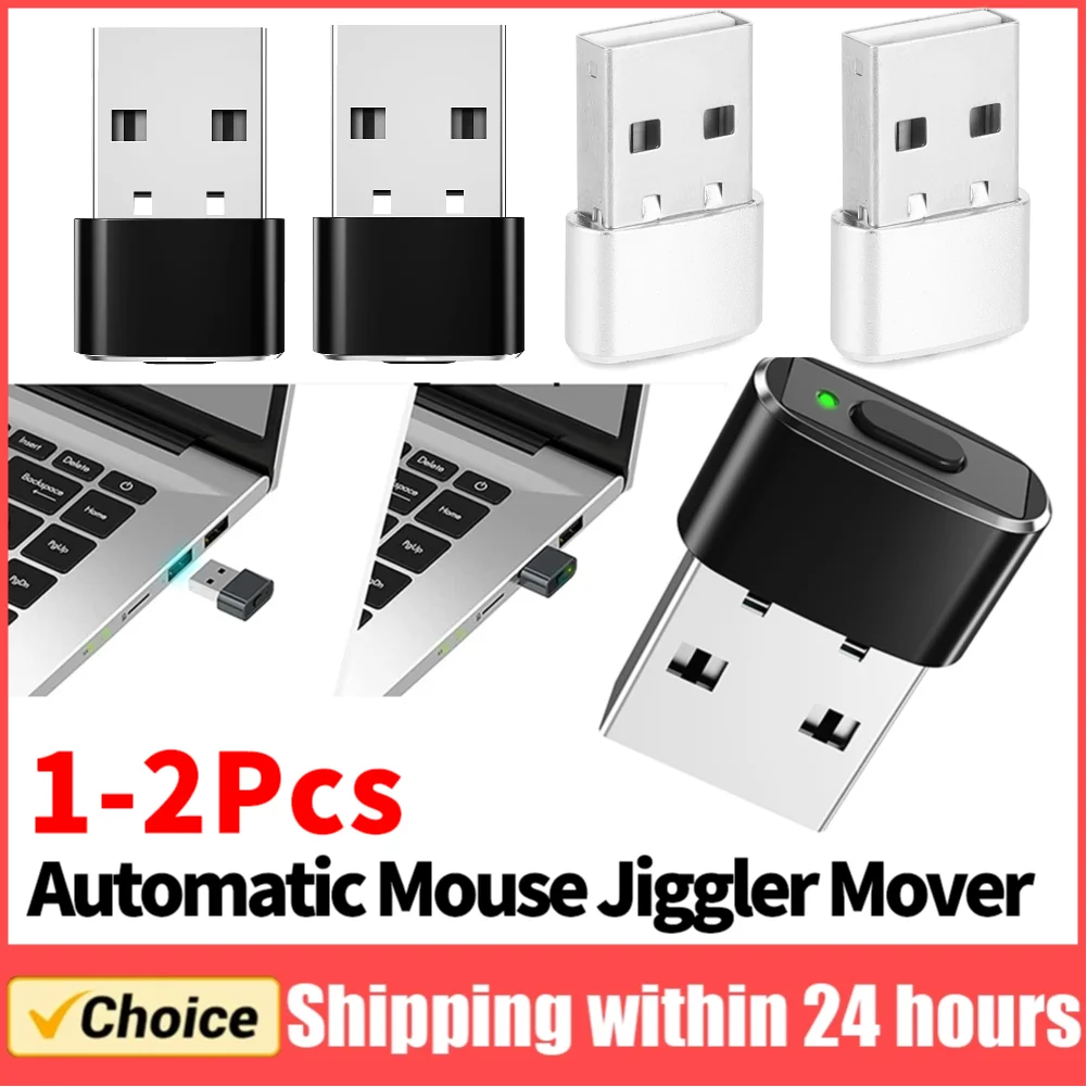 

USB-мышь Jiggler Необнаружимый перемещение мыши с отдельным режимом и кнопками включения/выключения Поддержка многодорожечного имитации движения мыши