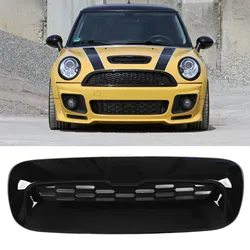 Car Front Engine Hood Grille Bright Black Bonnet Air Vent Grill Replacement For Cooper S R56 R55 R57 R58 R59