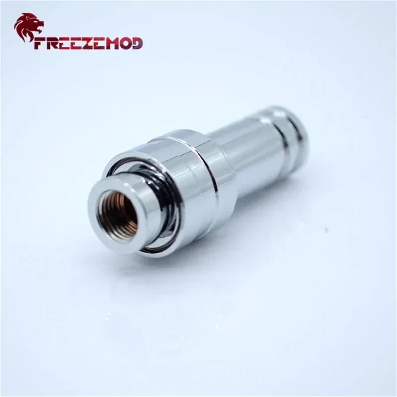 FREEZEMOD ZSZT-T1 Computer Pc Water Cooler Fitting Stop Adapter Copper Fitting Double Female Two-Side Shut Off Water. ZSZT-T1