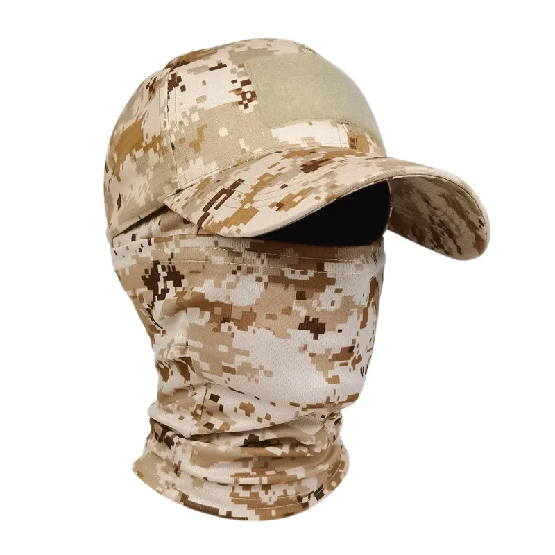 Outdoor Mountaineering Fishing Sports Baseball Hat Mask Russian Camouflage Cap ATFG