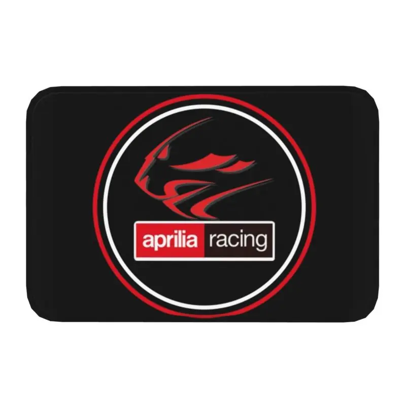 Aprilia Racing Doormat Anti-Slip Bath Kitchen Mat Garden Garage Door Floor Entrance Carpet Rug