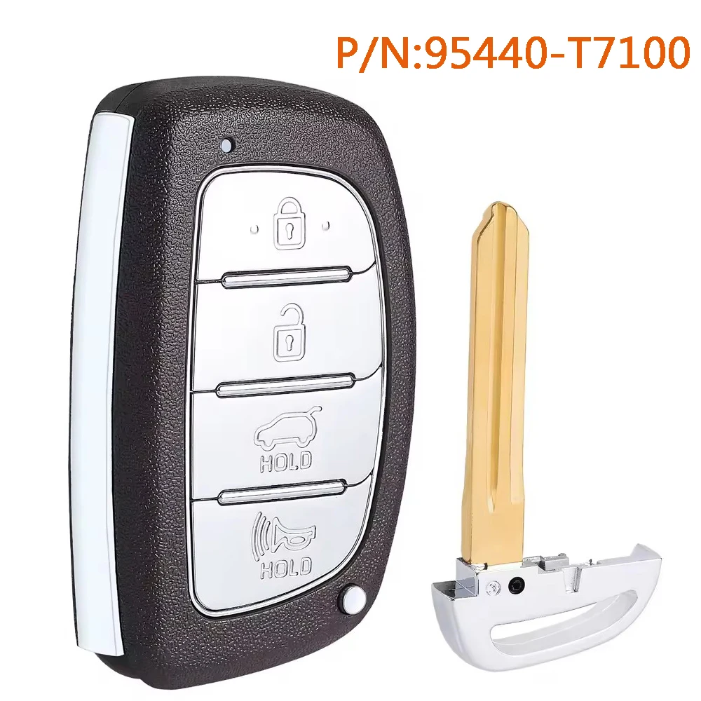 

Новый смарт-ключ-брелок KEYECU 95440-T7100 для Hyundai I20 2021-2023, чип 6A, 434 МГц, 4 кнопки, 81996-B4520