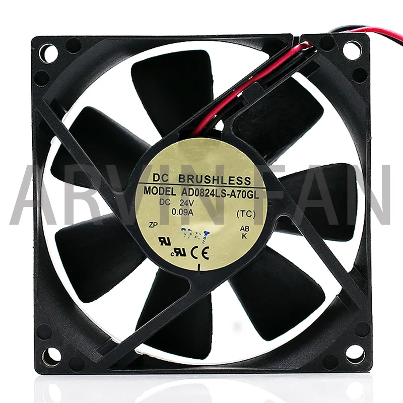 

AD0824LS-A70GL 8025 24V 0.09A 8CM cm Mute Converter Cooling Fan