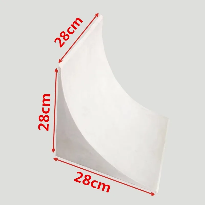 Gypsum beam support arc beam support semi-circular shape aisle line decoration