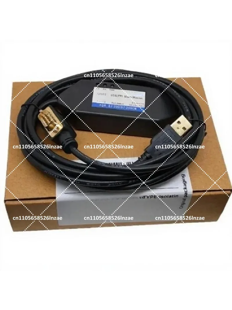 USB-PPI Multi-Master PLC Programming Cable for S7-200 HMI SMART TP OP, 187.5K, No Driver Needed