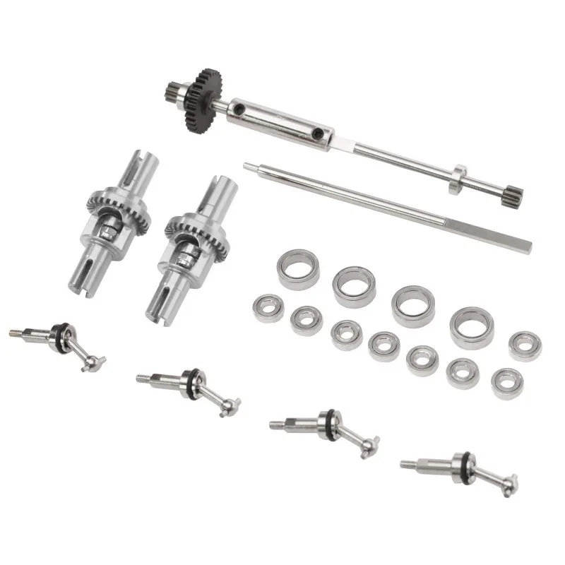 

Metal gear adjustable central axis 96mm-122mm adjustable range For Wltonys 1:28 K989 284131 284161 284010 RC Car accessories