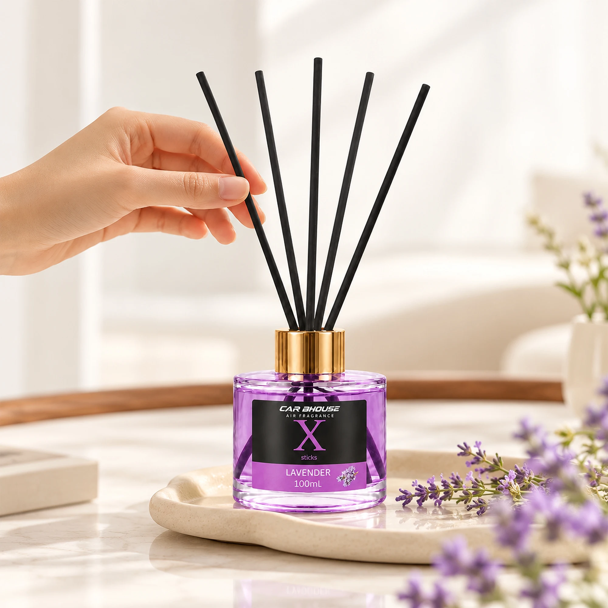 Penyegar Udara Aroma Bunga dan - Home Fragrance Logo ulasan dan harga
