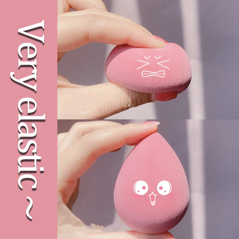 Multi-Color Optional Makeup Sponge Blender Beauty Egg Soft Cosmetic Puff Foundation Sponge Powder Puffs Gourd-Shaped Makeup Tool