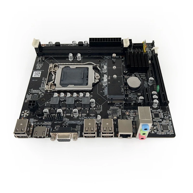 For 2Pcs Yingjie H61 Desktop Motherboard LGA1155 Socket DDR3 With M.2 For DNF Studio I3 I5 CPU