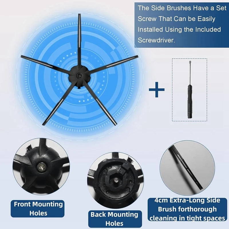 Voor Roborock Q5 Q5 + Q5 Plus Robotstofzuiger Hoofdzijborstel Hepa Filters Vervangende Onderdelen Accessoires Kit