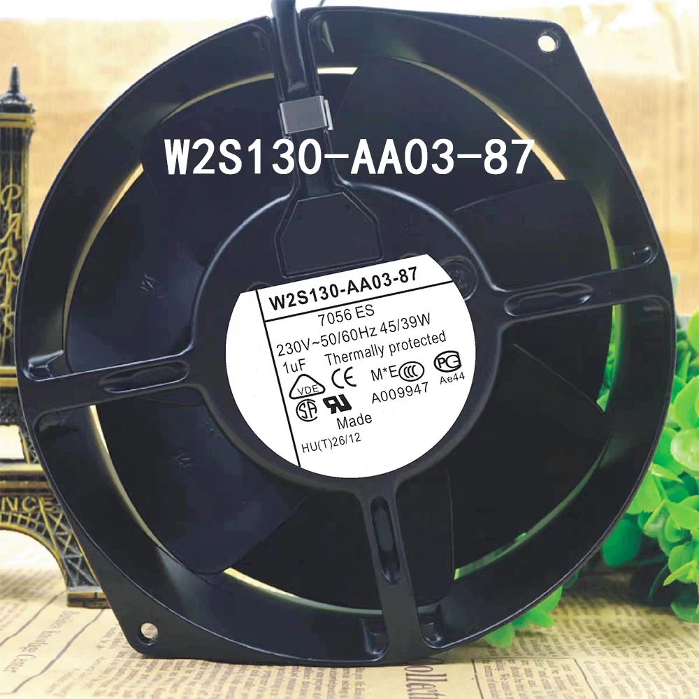 high air volume Axial flow W2S130-AA03-87 3250RPM 230VAC 39W Silent Cooling Industrial control fan