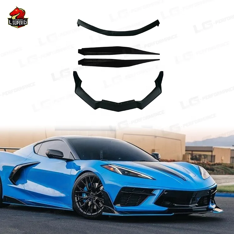 

C8 Car Appearance Auto Parts Gloss Black Full Body Kits for Chevrolet Corvette C8 Body Kits