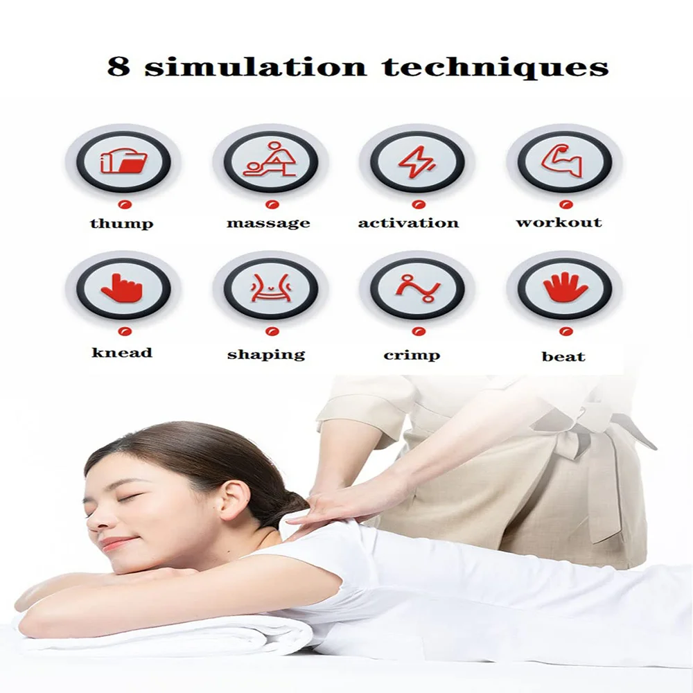 New Cervical Massage Device Mini Massager Micro Current Neck Portable Shoulder Massager to Relieve Fatigue