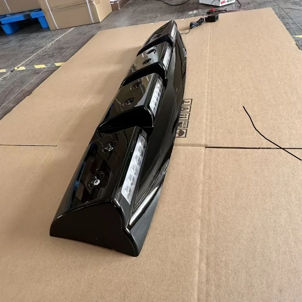 Pop Matte Black Auto Roof Bar Led Lights For Vw Amarok 2024 2025 2026 Roof Top Led Bars Lights Accessories