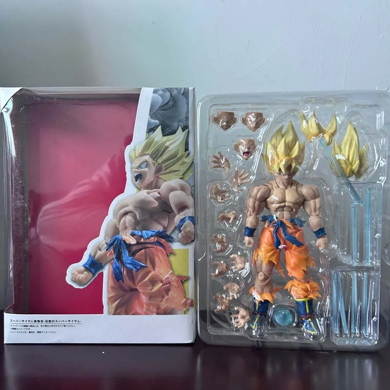 Dragon Ball Z Son Goku Figure SHF S.H.Figuarts Goku War Damage Super Saiya Anime Action Figures Model Toys Birthday Gift image 3