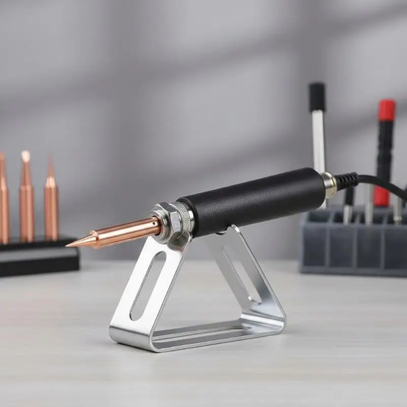 Soldering Iron Tips 900M K 2.4D 3C B I Pure Copper 1 Set Suitable for 936 Handle DIY Electronic Repair and Circuit Assembly