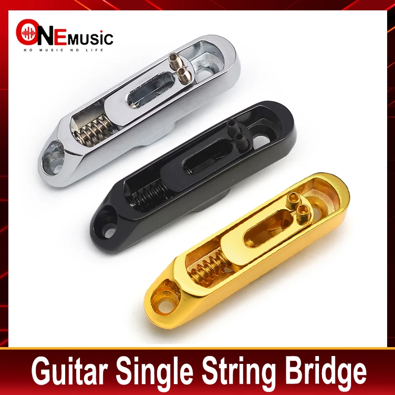 4/5/6/7/8 String Guitar Bridge 10.5x49.5mm Single String Bridge Body Trough String Split Type Guitar Bridge Guitar Parts