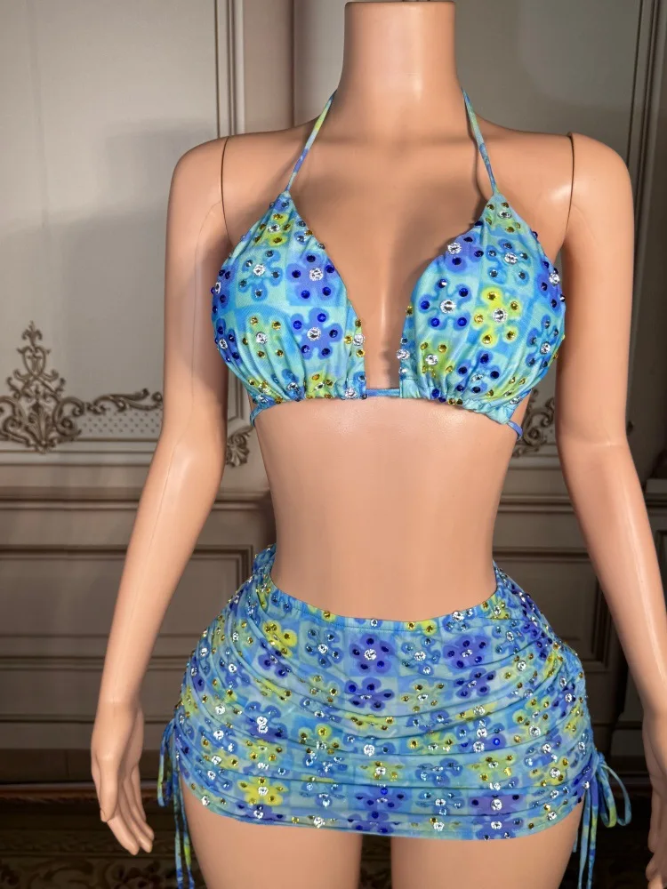 

Kamirasign Girls Swimsuit Thong Breathablechainnis High Quality Two Piece Hot Sexy Swimming Suits Printing Dojewelry Bijouxhwear