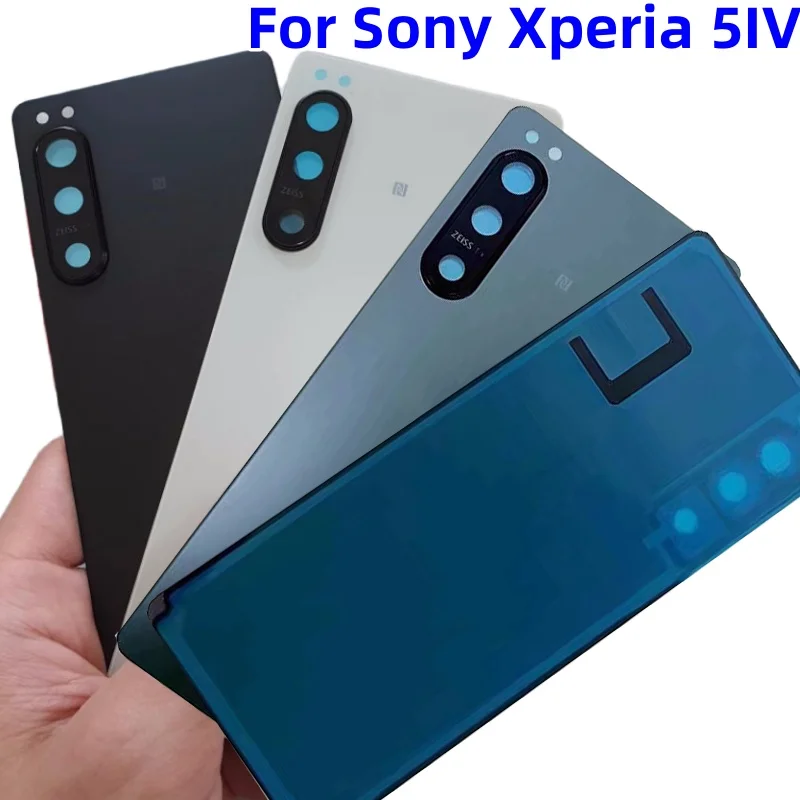 Back Glass back cover case for Sony XPERIA 5IV X5iv XQ-CQ72 XQ-CQ54 battery Housing Cover Repair Parts Door back cover