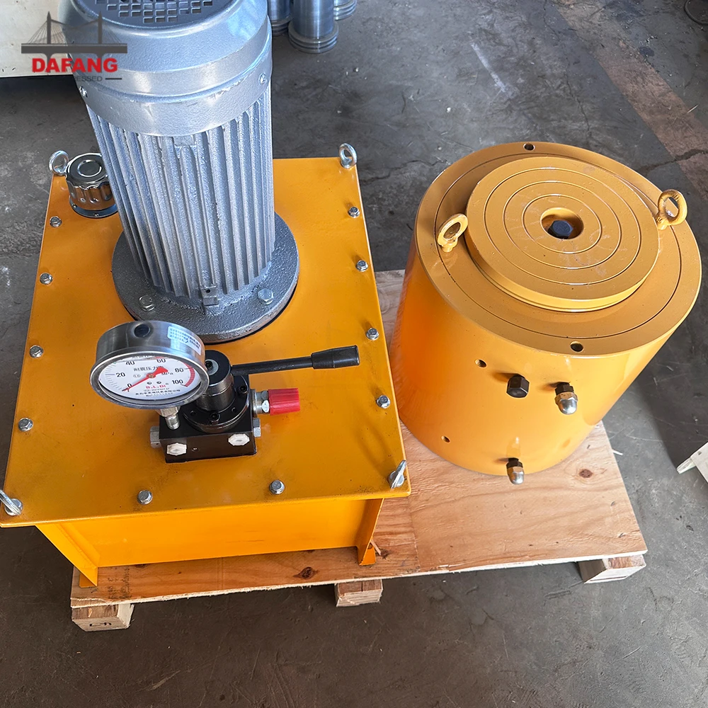 OEM 10ton 50 100 200 Ton 400 600 800 1000 1500 Tons Double Acting Hydraulic Press Jack Cylinder for Lifting