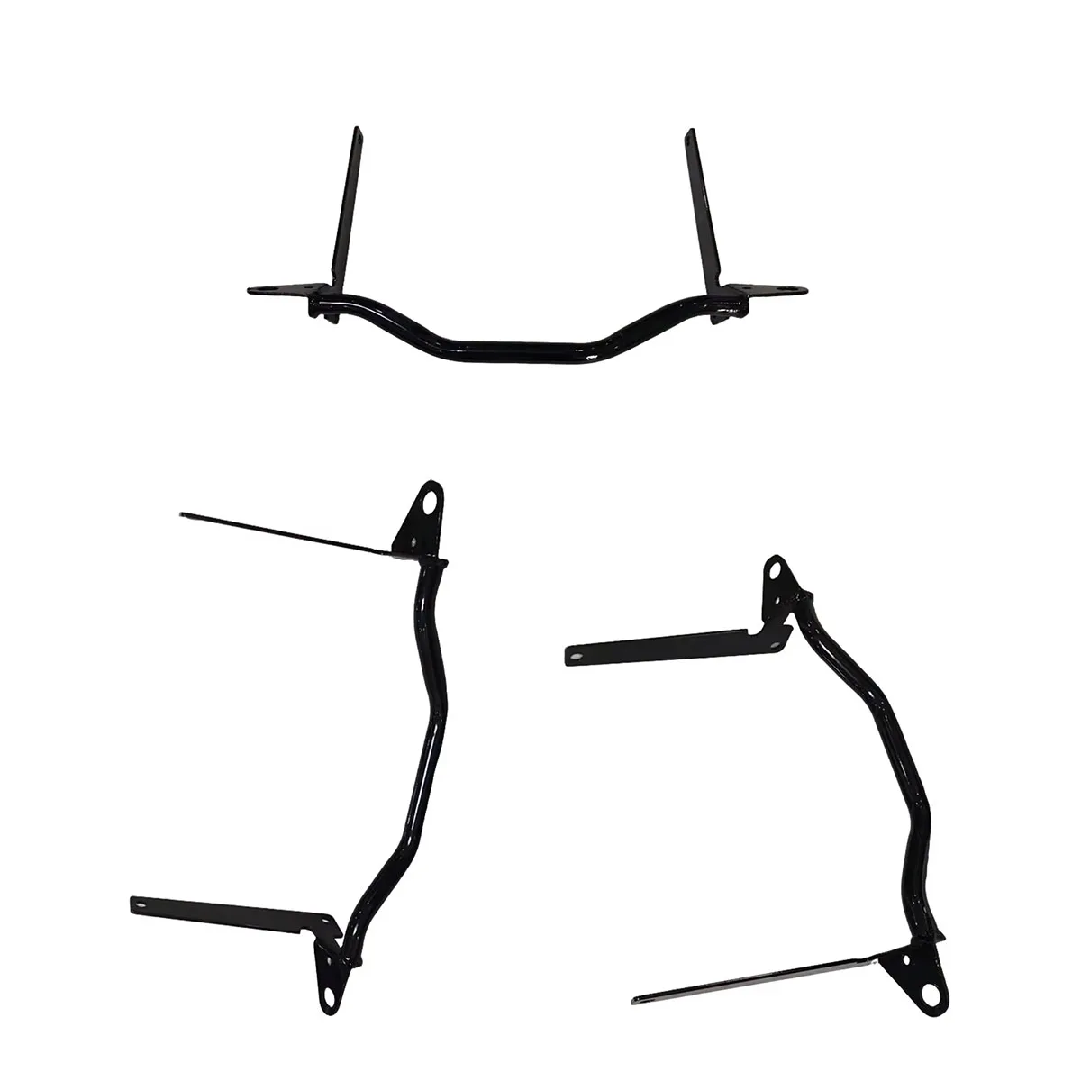 

Вспомогательные фонари для мотоцикла, передний прожектор, держатель противотуманных фар, монтажный кронштейн для лампы, бар для Harley Softtail Deluxe Fat Boy 98-17