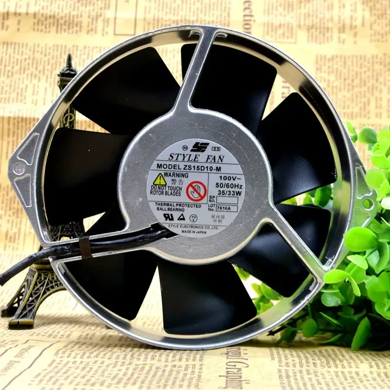 For STYLE FAN ZS15D10-M 17238 100V 35W all-metal high temperature heat dissipation, AC fan