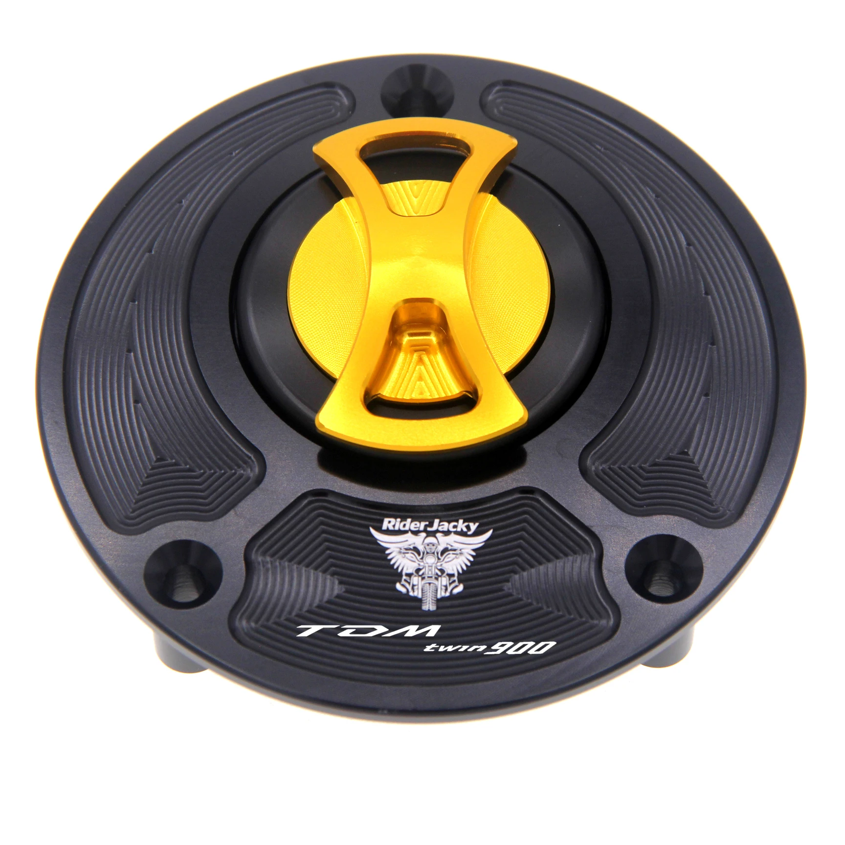 

CNC Aluminum Keyless Gas Fuel Tank Cap Cover For Yamaha TDM 900A 2004-2010 2005 2006 2007 2008 2009