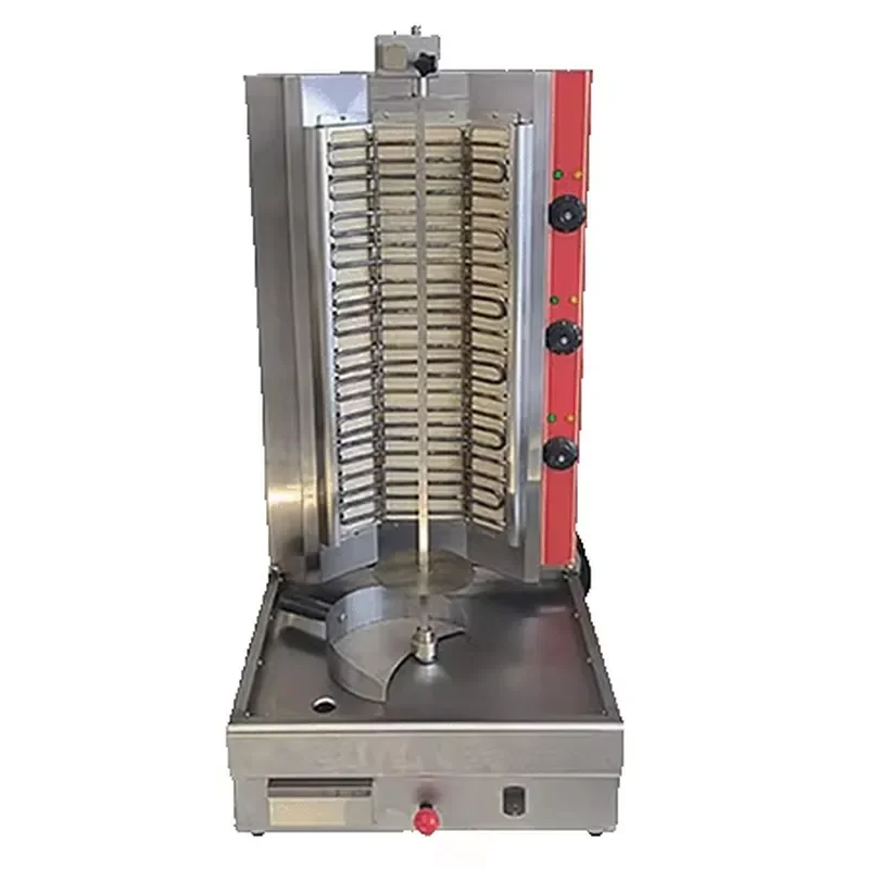 for Electric Shawarma Machine Beef Pork Kebabs Stainless Steel Automatic Shawarma Barbecue Kebab Cutter