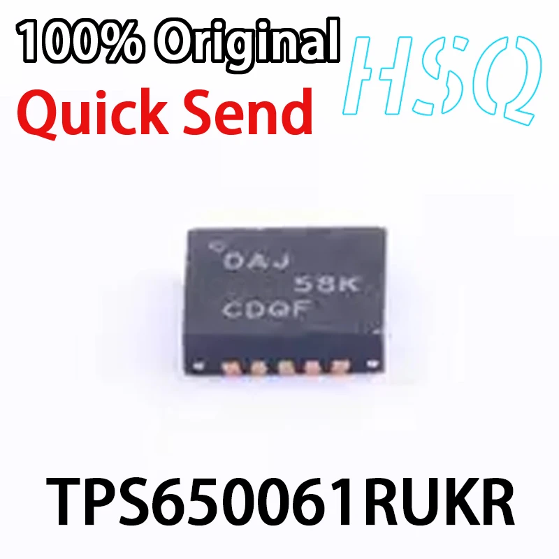 

1PCS TPS650061RUKR Silk Screen DAJ Battery Power Management Chip Packaging QFN20 Brand New Original Packaging