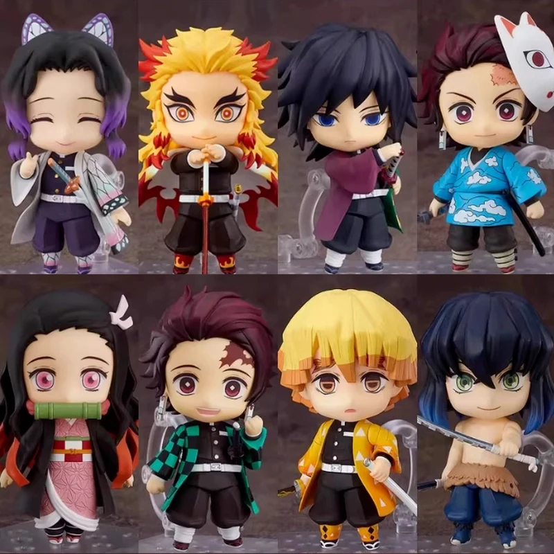 

Коллекционная фигурка Nendoroid Q-Version Demon Slayer: Камадо Танджиро, Нэзуко, Иноске, Зенитсу – Аниме-модели, игрушки, подарки