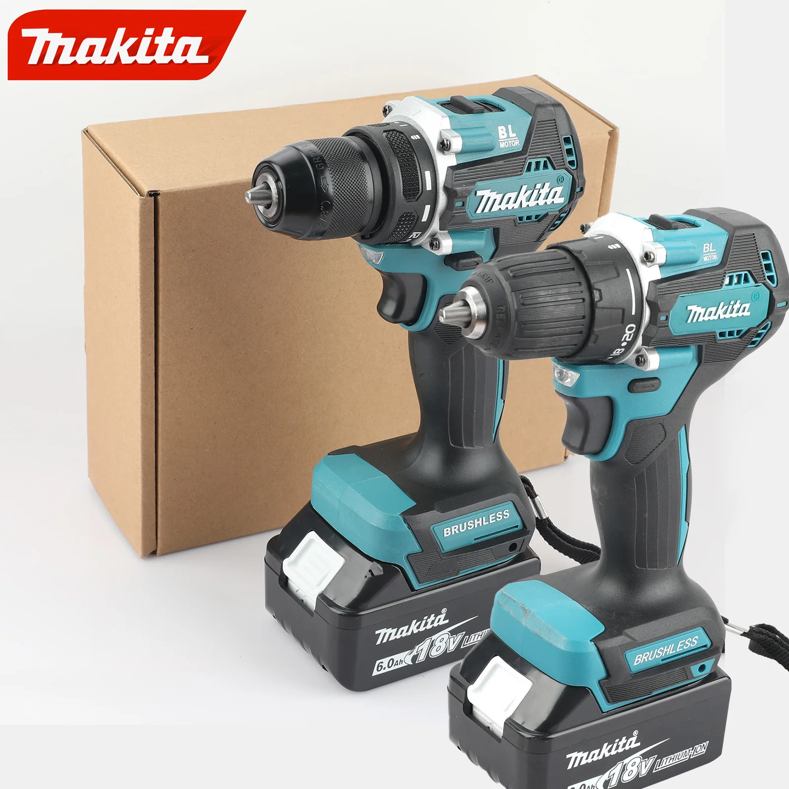 

Makita DDF487 18V Brushless Screwdriver Electric Drill Impact Drill of Decoration Team Power Tools for Makita 18V Battery