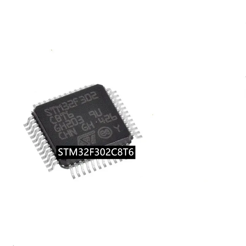 1pcs/lot New Original STM32F302C8T6 LQFP-48 32-BIT MICROCONTROLLER MCU ARM CHIP