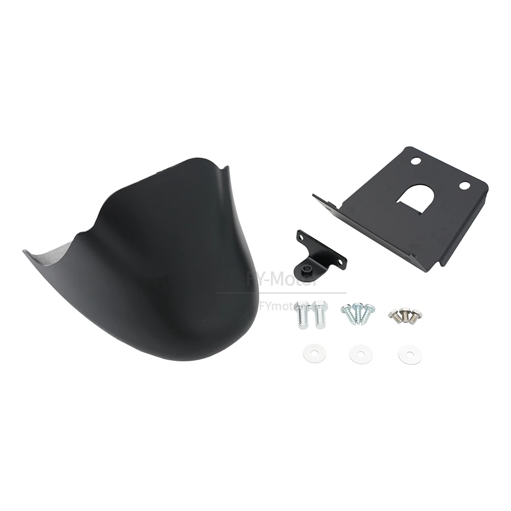 

Motorcycle Black Front Bottom Spoiler Mudguard Air Dam Chin Fairing Fit For Harley Sportster XL 883 1200