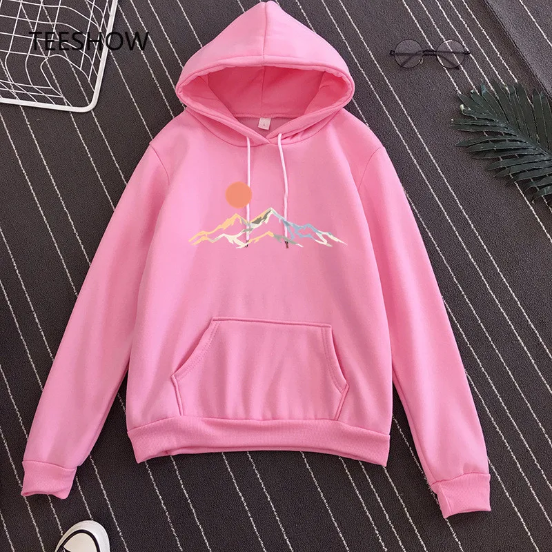 

Pink Hoodies Women Printed Oversized Cotton Sweatshirts Hoody Tops Fashion Long Sleeve Punk Clothes Women S-3XL Dropshipping