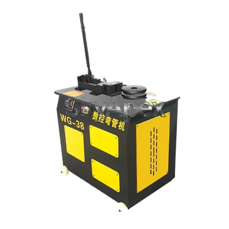 WG38 Steel Tube Bending Equipment CNC Controlled Round Square Pipe Arc Rolling Forming Unit for Metal Processing