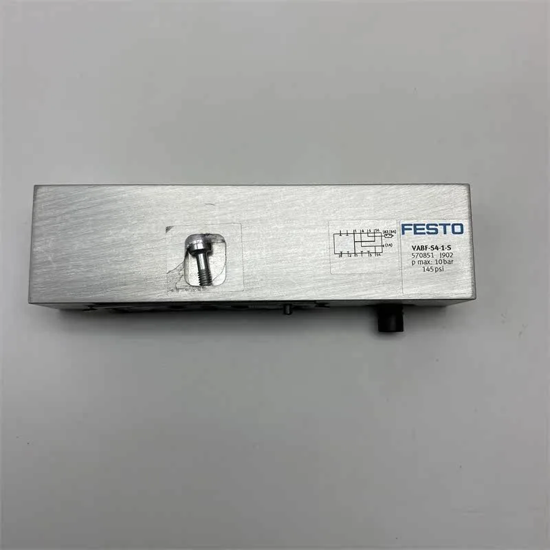 Parts forFESTO Valve Functional Elements Middle Plate VABF S 4 1 S 570851 Working Pressure 3-10bar