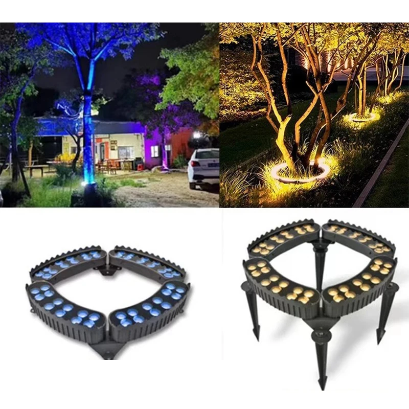 

1pc LED Tree Hugging Lamp Outdoor IP65 Waterproof Spotlight Night Decorative DIY Assemble Tree Holding Lighting Lamp For Garden