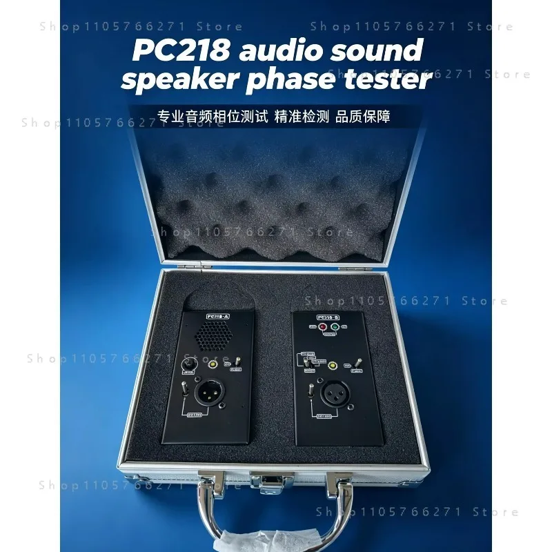PC218 Phase Polarity Tester/Checker/Detector ，Audio Speaker Microphone Sound Testing