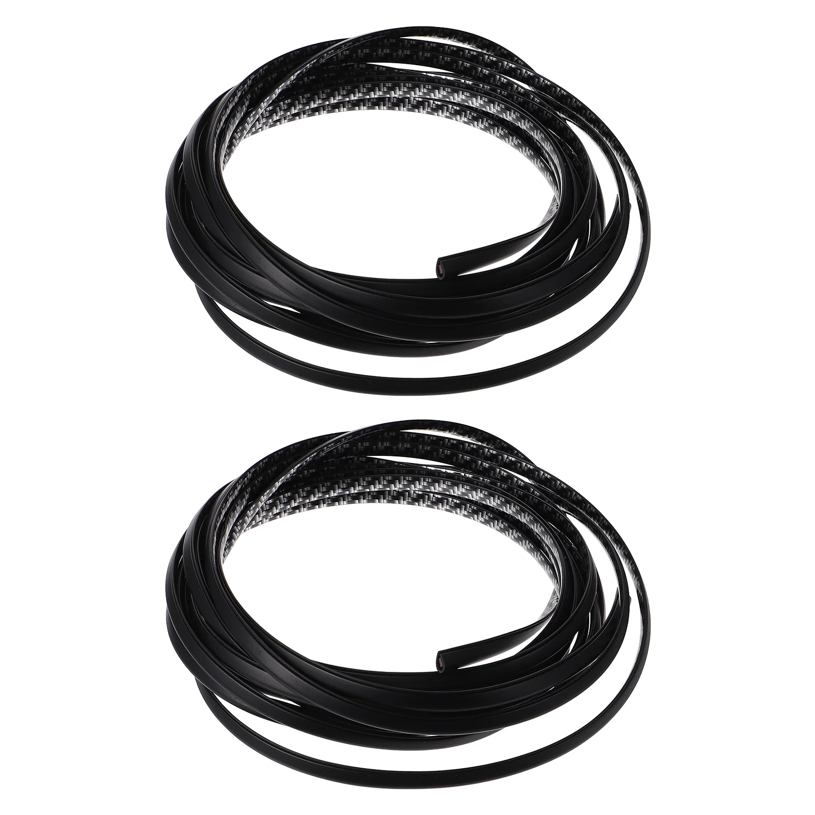 

2pcs Car Door Anti-collision Strip Guard Protector PVC Edge Bumper Trim Seal Sill Plate Sticker Scratch Guards Accessories Door