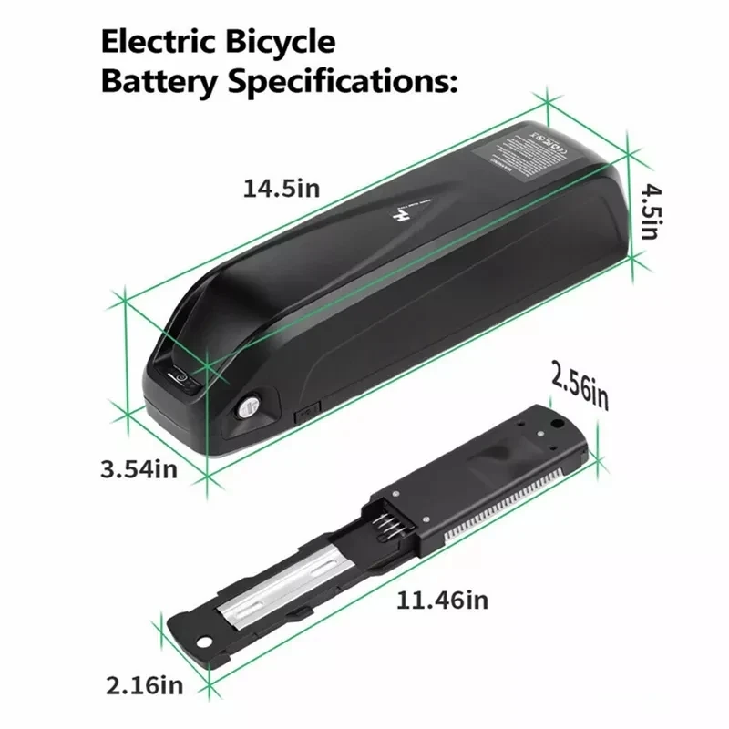 4-pin Hailong AKJA 48V 20-30AH battery 35AH BMS easy to install, long-distance climbing bike, 24-hour transportation