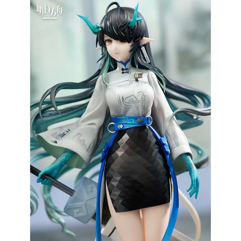 Original Arknights Dusk Floating Life Listening to the Wind Ver 1/7 Collectible Anime Figure Action Model Garage Kit Toys Gifts