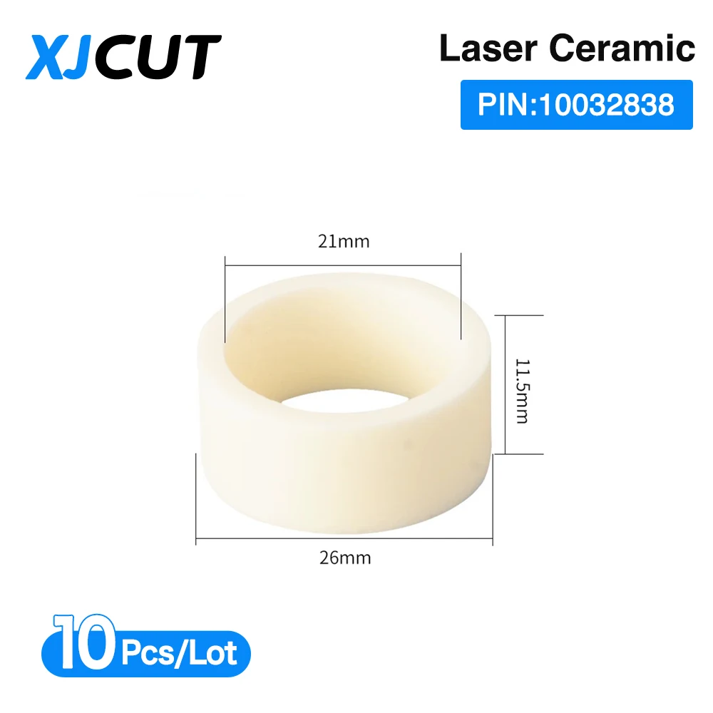 Laser Ceramic Ring 4-09010 10032838 Nozzle body 3-05497 For BY Fiber Laser Cutting Machine Head