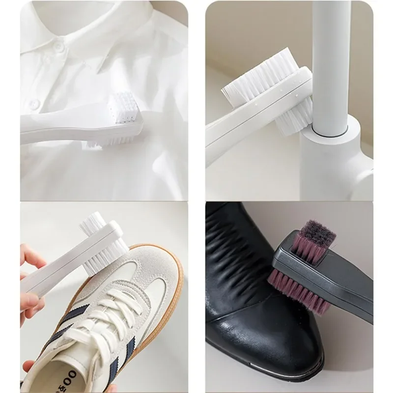 USB Rechargeable Electric Shoe Brush 3 Speed Modes Ultrasonic Cleaner Strong Vibration Fast Cleaning IPX7 Waterproof Portable