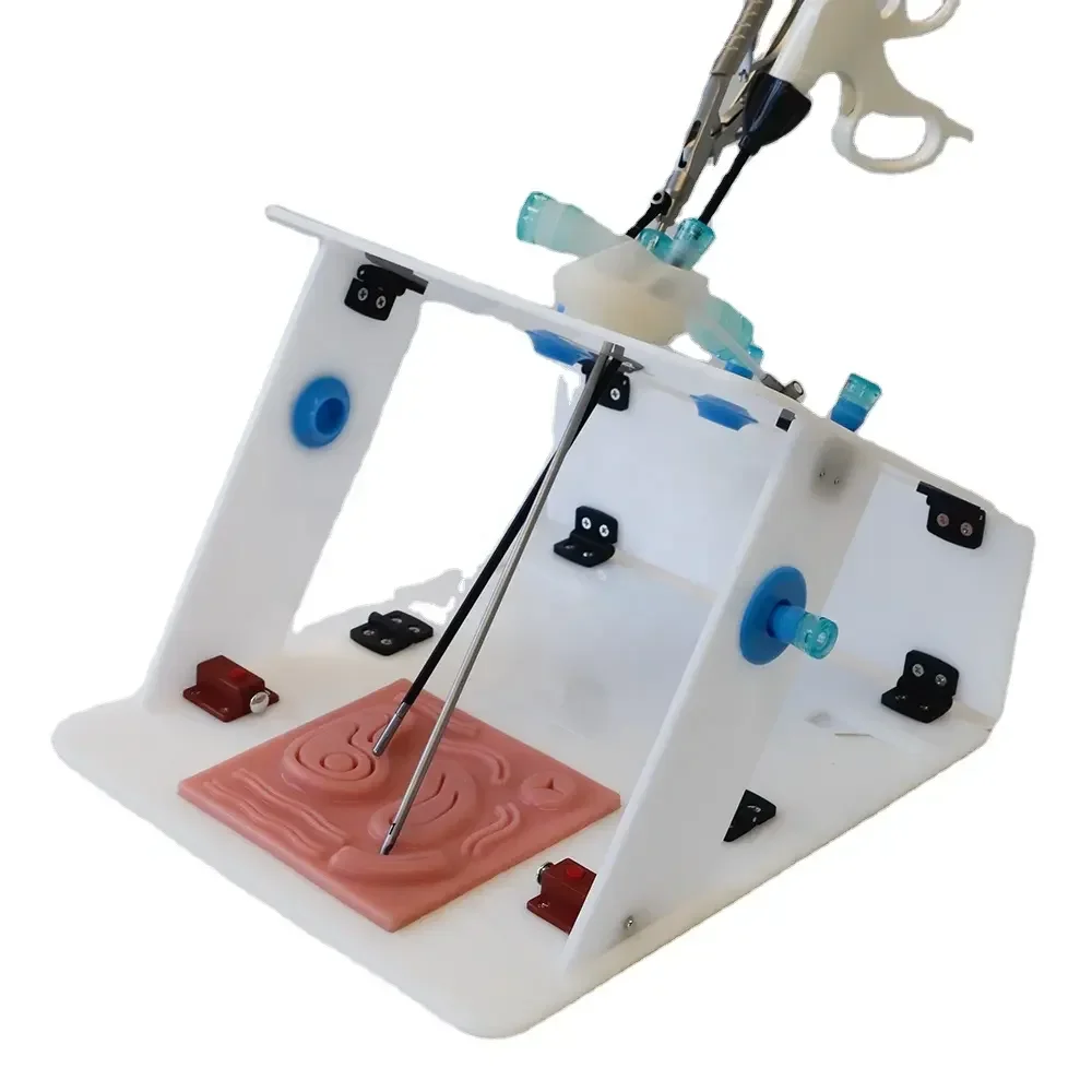 Geyi Laparoscopic Training Simulator, Laparoscopic Trainer Box With Laparoscopic Instruments