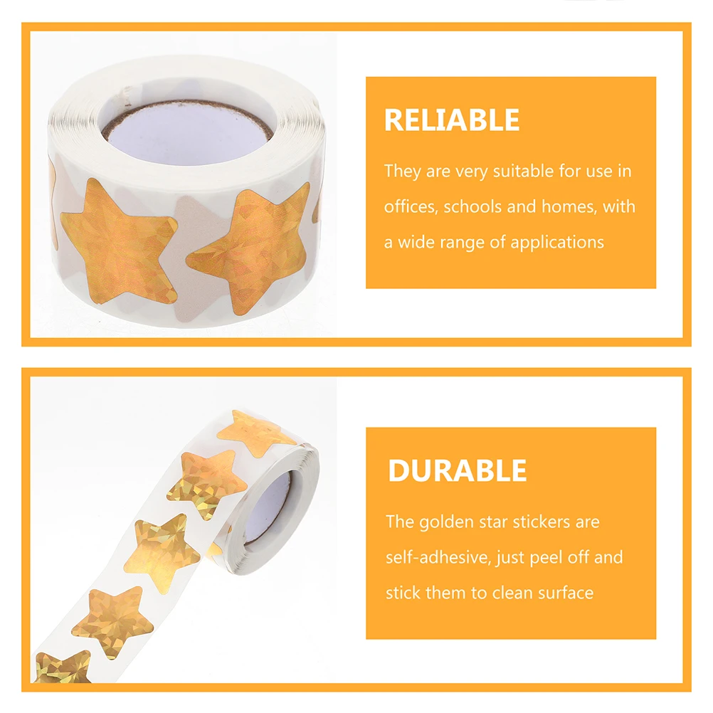 

2 Rolls Sticker Label Stickers Envelope Sealing Accessories for Baking Packaging Letters Self Adhesive