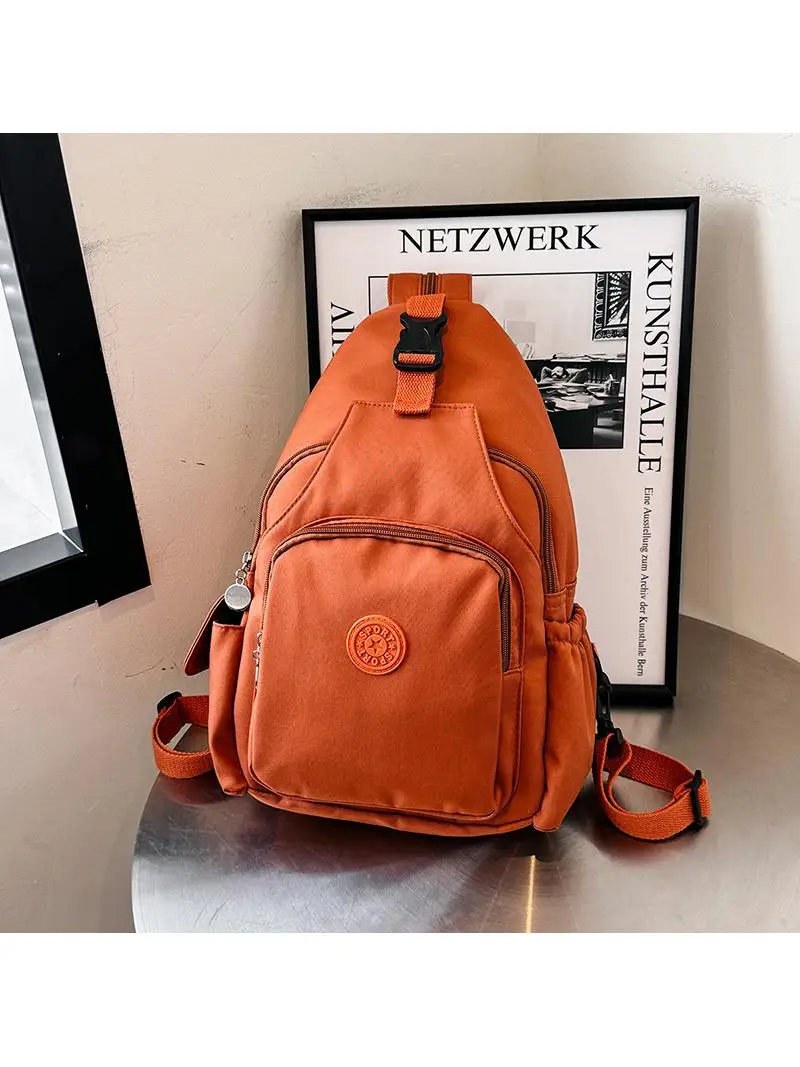 

Casual Large Capacity Dual-Shoulder Backpack Women's Harajuku Style Student Bookbag Simple Fashion New Model Sports Fitness