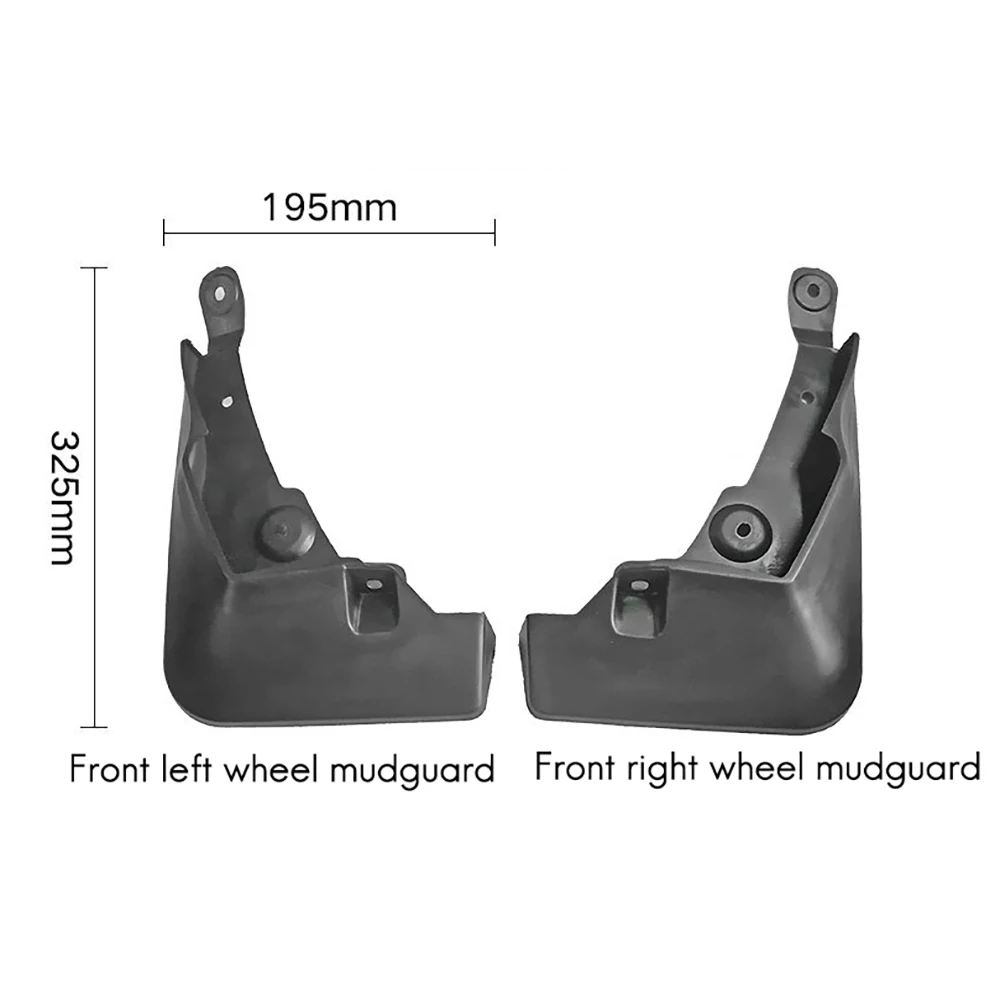 

Reliable-for Toyota RAV4 XA50 2020 2021 Front&Rear Mud Flap Guard Fenders Mudguard Splash Mudflaps Fender Mudguards-A61E